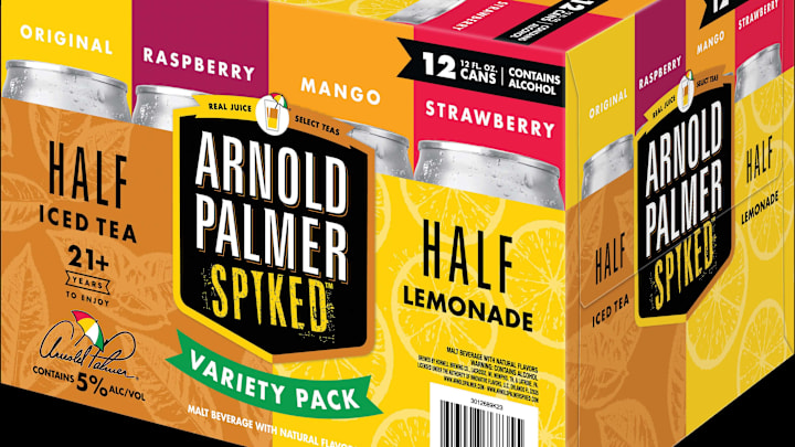 Arnold Palmer Spiked Variety Pack Image. Image Credit to Molson Coors. 