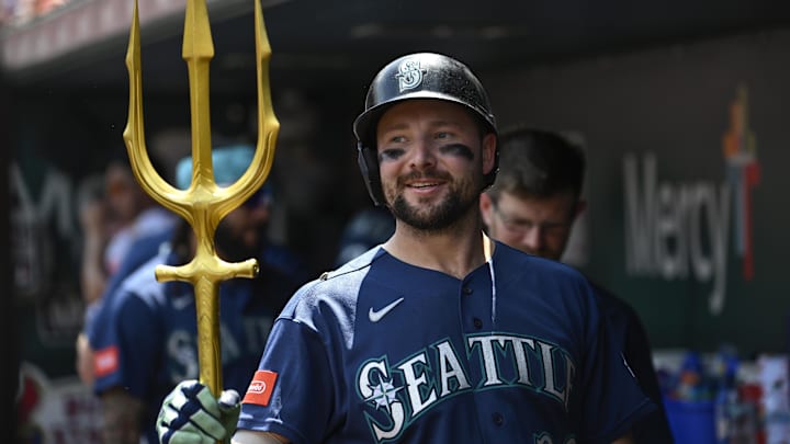 Seattle Mariners catcher Cal Raleigh.