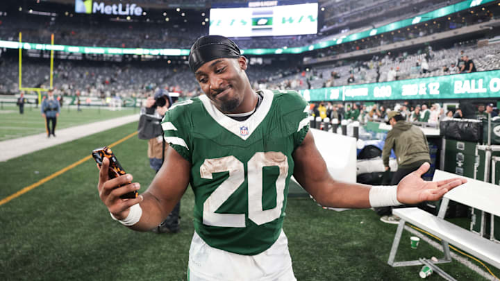 New York Jets running back Breece Hall