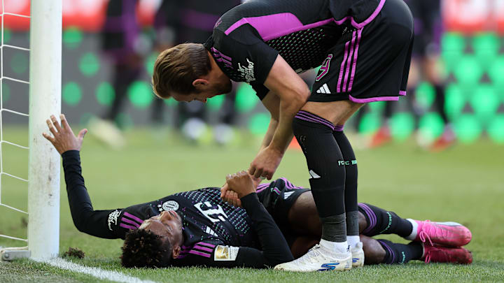 Kingsley Coman am Boden