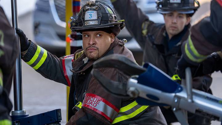 CHICAGO FIRE — “Carry A Torch” Episode 1410 — Pictured: Joe Miñoso as Joe Cruz CHICAGO FIRE — “Carry A Torch” Episode 1410 — Pictured: Joe Miñoso as Joe Cruz