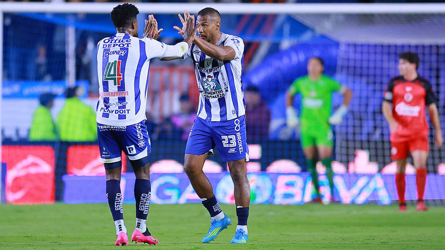 Rondón rescata a Pachuca con doblete en el 3-3 ante Necaxa