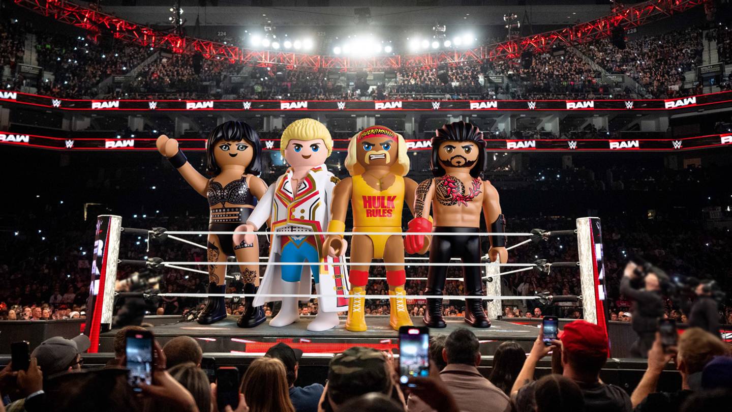WWE and Playmobil Series Officially Releases Four Sets of Figures
