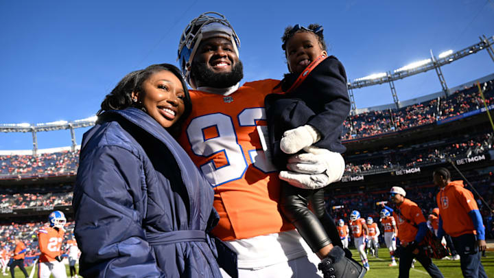 D.J. Jones, Kayla Jones and their daughter D.J. Jones, Kayla Jones and their daughter