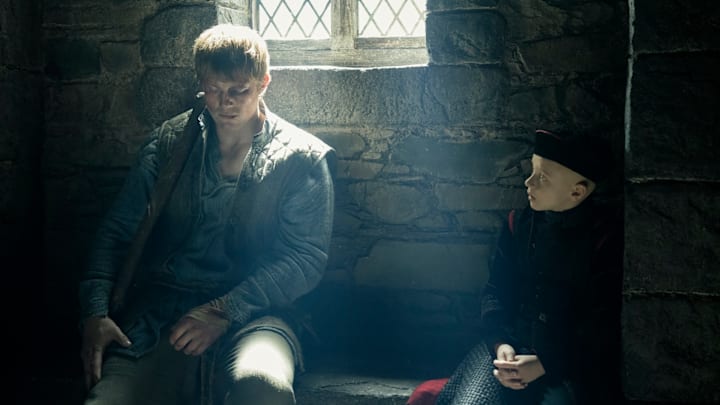 Peter Claffey (Dunk) and Dexter Sol Ansell (Egg) in A Knight of the Seven Kingdoms. Peter Claffey (Dunk) and Dexter Sol Ansell (Egg) in A Knight of the Seven Kingdoms.