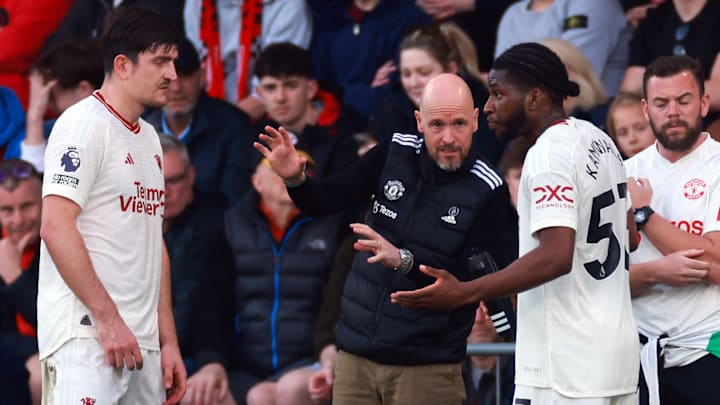 Injuries have seen Maguire partner youngster Kambwala in defence