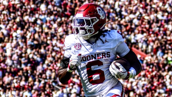 Oklahoma running back Tory Blaylock Oklahoma running back Tory Blaylock