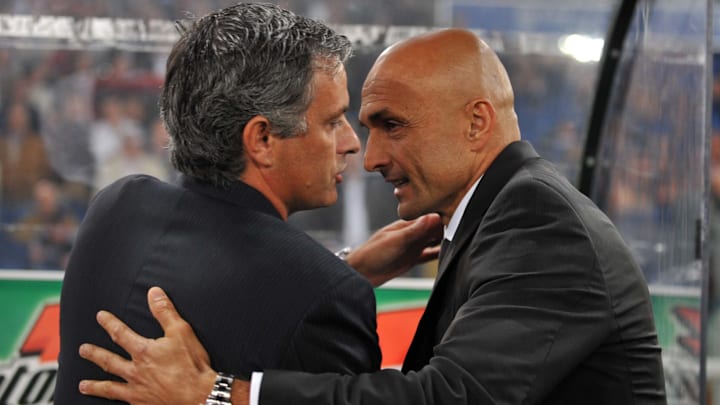 Josè Mourinho e Luciano Spalletti Josè Mourinho e Luciano Spalletti