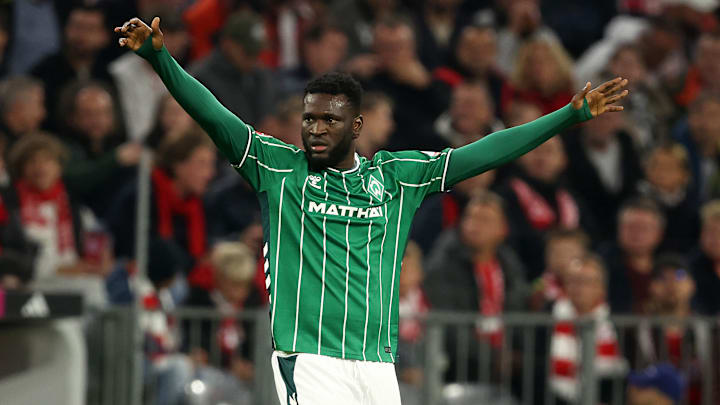 Victor Boniface hat noch keinen Treffer für den SVW erzielt