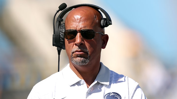 Penn State head coach James Franklin