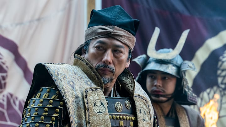 “SHOGUN” -- "A Stick of Time" -- Episode 7 (Airs April 2) Pictured (L-R): Hiroyuki Sanada as Yoshii Toranaga, Yuki Kura as Yoshii Nagakado. CR: Katie Yu/FX