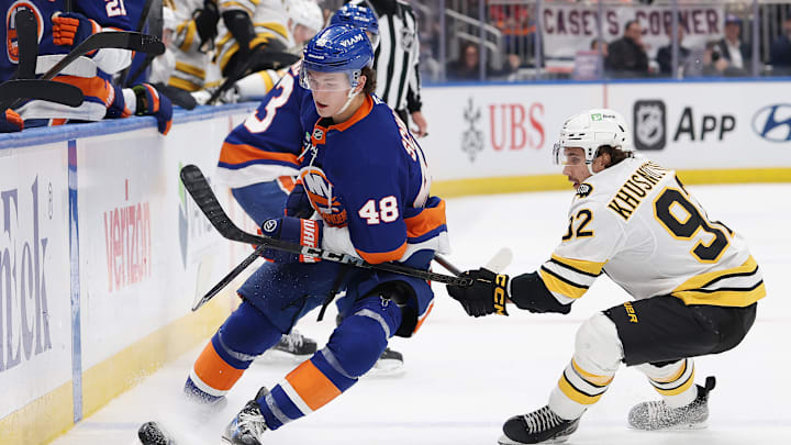 The New York Islanders could trade for an enforcer type unless they can find someone internally to fill that role. The New York Islanders could trade for an enforcer type unless they can find someone internally to fill that role.