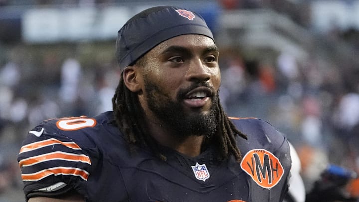 Chicago Bears offensive tackle Braxton Jones