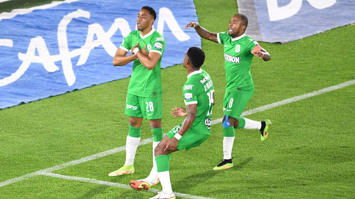 Jugadores del Atlético Nacional.