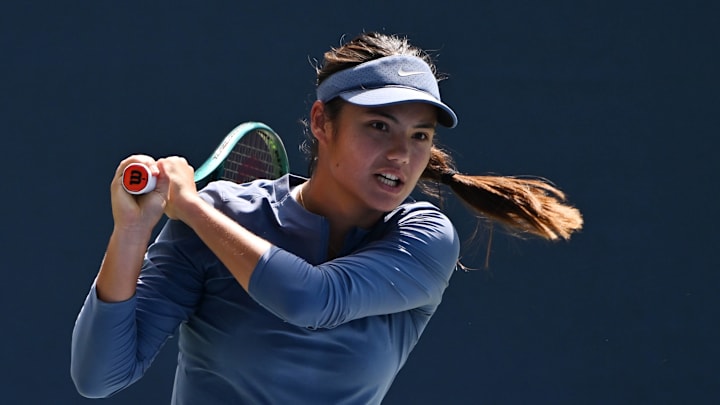 Emma Raducanu defeated Jaqueline Cristian in the first round of the Korea Open.