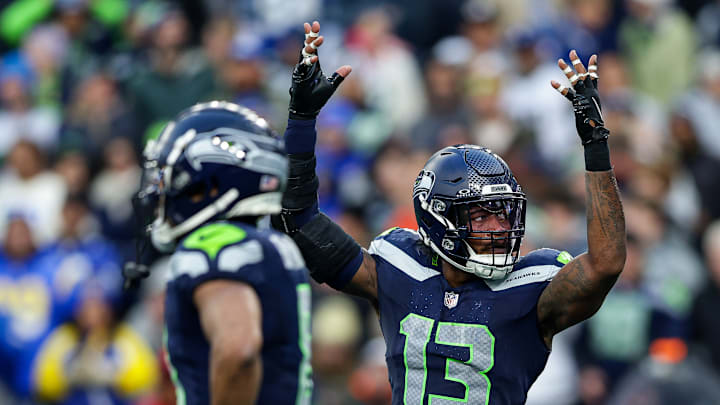 Ernest Jones IV of the Seattle Seahawks