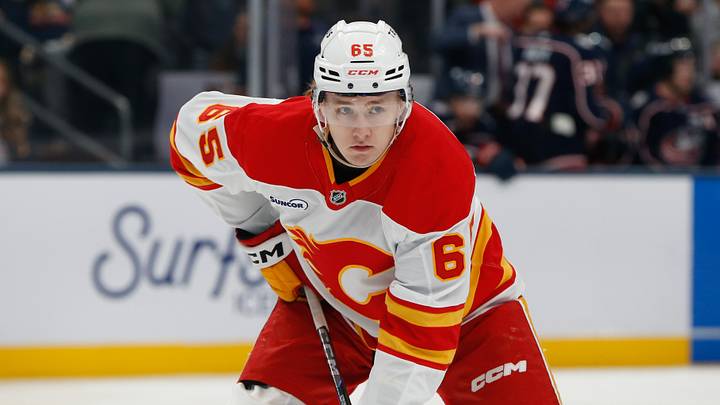 William Stromgren of the Calgary Flames