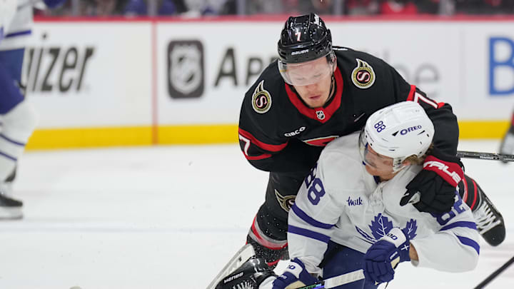 Brady Tkachuk, William Nylander - Game Three