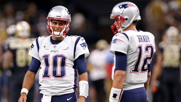 Jimmy Garoppolo has thrown shade at ex-Patriots HC Bill Belichick. 