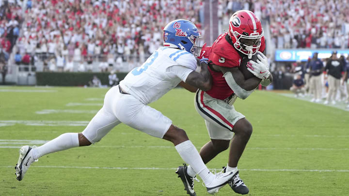 Georgia and Ole Miss will face off for the second time this season.