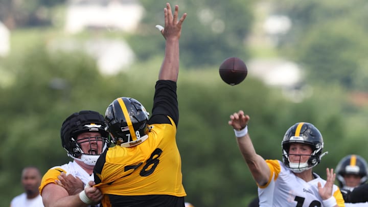 Will Howard QB Pittsburgh Steelers. Mandatory Credit: Charles LeClaire-Imagn Images