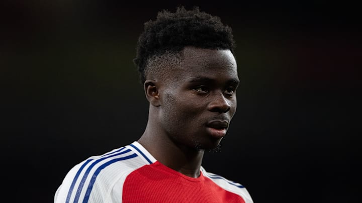 Bukayo Saka avait marqué avec Arsenal contre le Real Madrid en Ligue des Champions