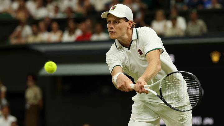 Jannik Sinner is an overwhelming favorite over Novak Djokovic in the Wimbledon semifinals Jannik Sinner is an overwhelming favorite over Novak Djokovic in the Wimbledon semifinals