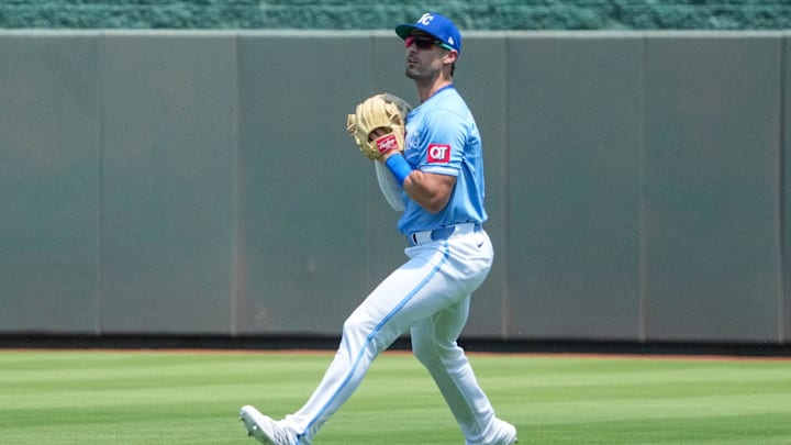 Randal Grichuk ahora tratará de ganarse un lugar en los jardines de los Yankees