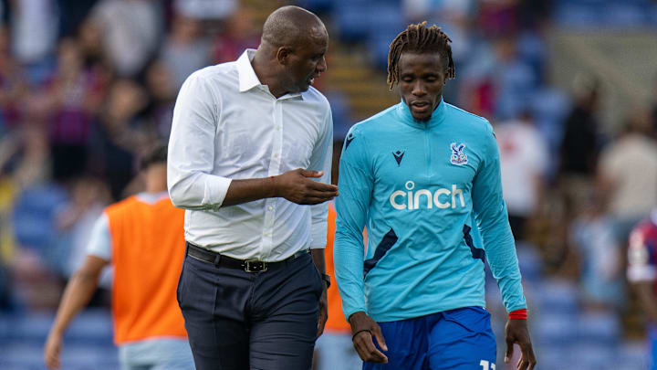 Vieira is planning to keep Zaha Vieira is planning to keep Zaha