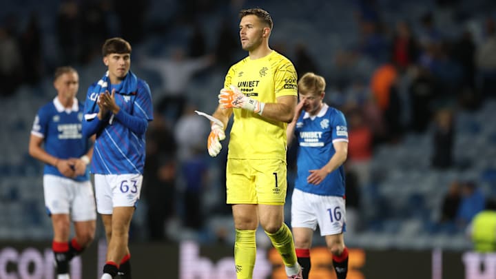 Rangers v Club Brugge - UEFA Champions League Play-offs Round First Leg