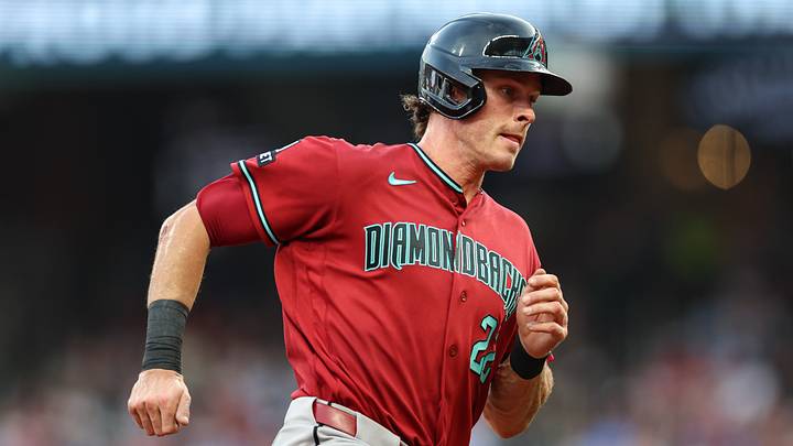 Aug 15, 2026; Cumberland, Georgia, USA; Arizona Diamondbacks left fielder Max Kepler (22) rounds third base before scoring a run against the Atlanta Braves in the second inning at Truist Park. Mandatory Credit: Colin Hubbard-Imagn Images Aug 15, 2026; Cumberland, Georgia, USA; Arizona Diamondbacks left fielder Max Kepler (22) rounds third base before scoring a run against the Atlanta Braves in the second inning at Truist Park. Mandatory Credit: Colin Hubbard-Imagn Images