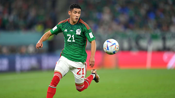 El jugador Uriel Antuna.