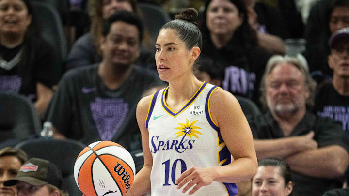Los Angeles Sparks guard Kelsey Plum is a solid prop target on opening night.