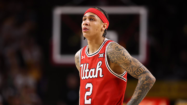 Utah Utes guard Terrence Brown (2).