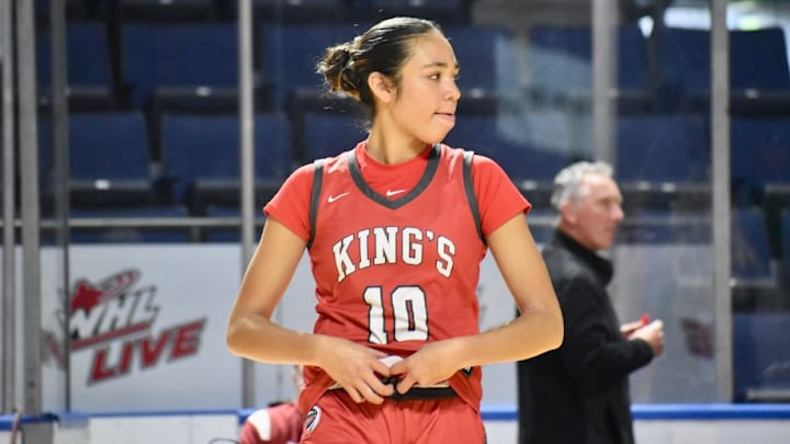 Kaleo Anderson and King's girls play Annie Wright in Class 1A regionals.