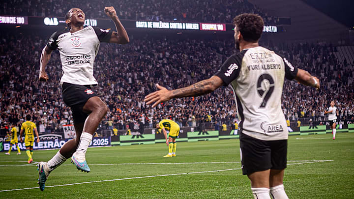 Yuri Alberto é o artilheiro do Corinthians em 2025, com 15 gols