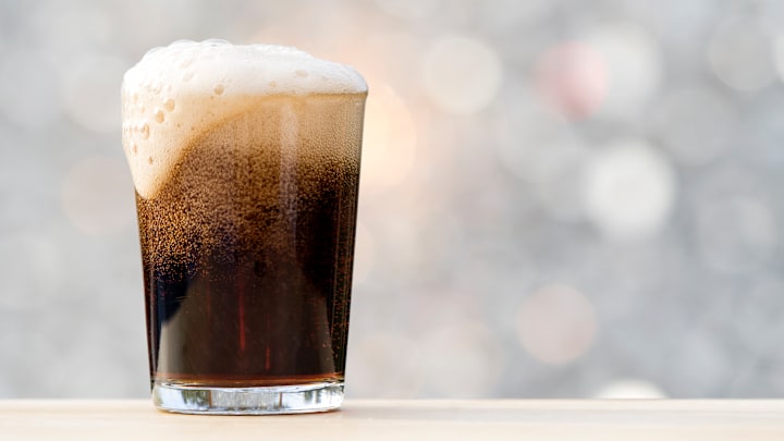 This is probably root beer.