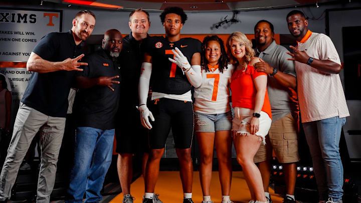 Amari Jefferson on a Tennessee football visit. Amari Jefferson on a Tennessee football visit.