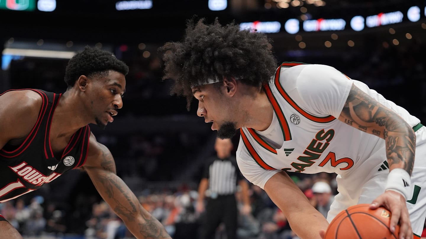 Miami Outlasts a Bloody War Against No. 24 Louisville to Advance to the Semifinals