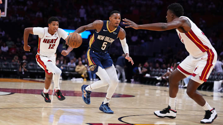 New Orleans Pelicans v Miami Heat