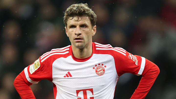 Thomas Müller war nach dem Duell mit Bayer 04 Leverkusen bedient Thomas Müller war nach dem Duell mit Bayer 04 Leverkusen bedient