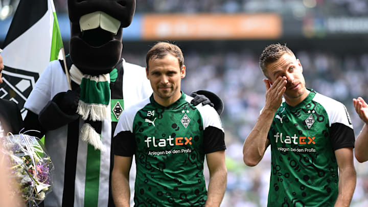 Tony Jantschke und Patrick Herrmann bei ihrem Abschied Tony Jantschke und Patrick Herrmann bei ihrem Abschied