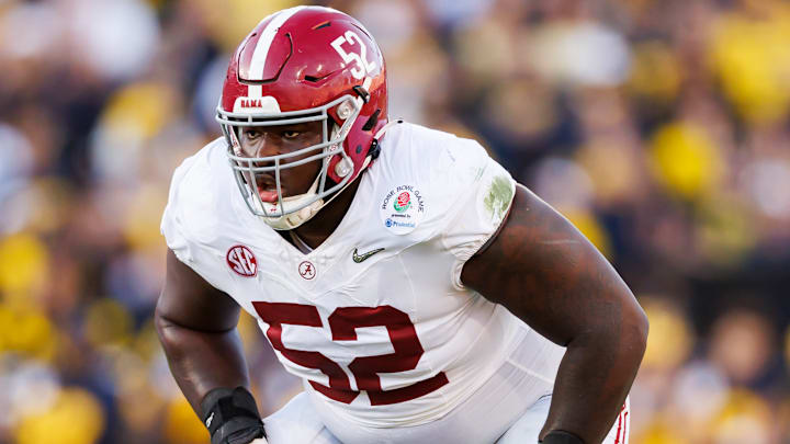 Tyler Booker in the Rose Bowl