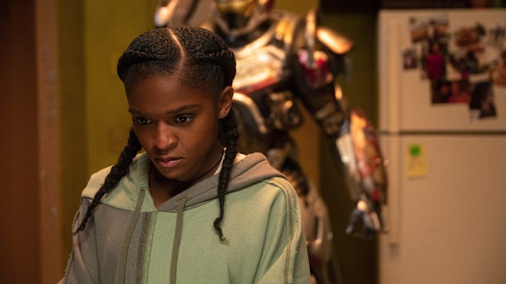 Ironheart/Riri Williams (Dominique Thorne) in Marvel Television's IRONHEART. Photo by Jalen Marlowe. © 2024 MARVEL. All Rights Reserved.