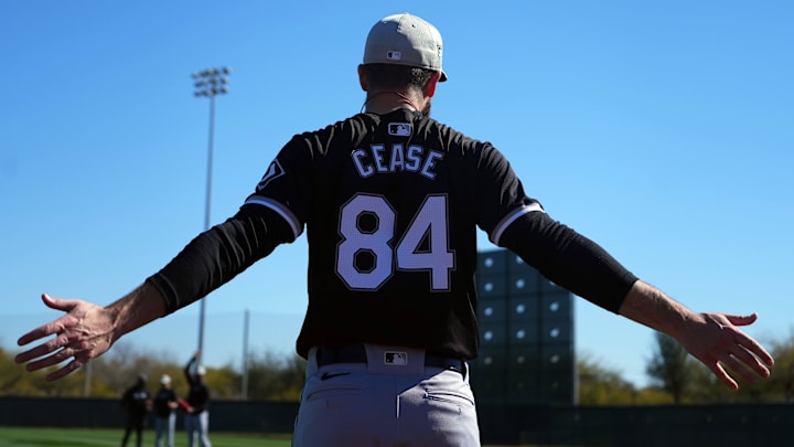 Chicago White Sox starting pitcher Dylan Cease