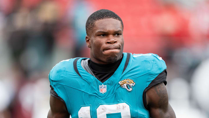Jacksonville Jaguars wide receiver Travis Hunter