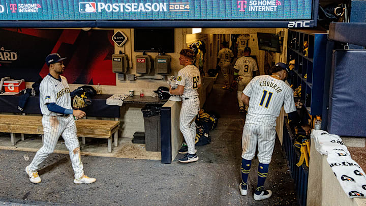 Milwaukee Brewers fall to the New York Mets in Game 3 of National League Wild Card Series on Thursday, October 3, 2024, at American Family Field in Milwaukee, Wisconsin.