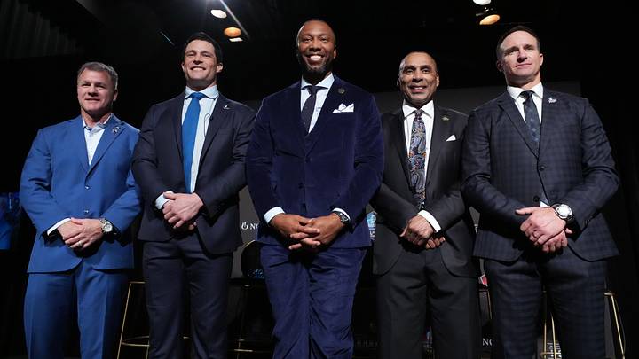 The Pro Football Hall of Fame class of 2026 will be enshrined this weekend. The Pro Football Hall of Fame class of 2026 will be enshrined this weekend.