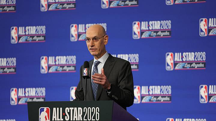 El comisionado de la NBA, Adam Silver. El comisionado de la NBA, Adam Silver.