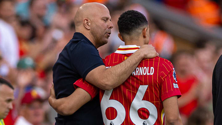 Slot opens up on his relationship with Alexander-Arnold. Slot opens up on his relationship with Alexander-Arnold.